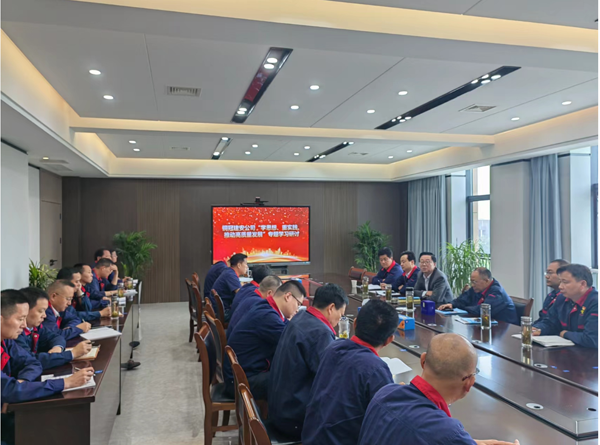 公司開展“學思想、重實踐、推動高質量發展”專題學習研討